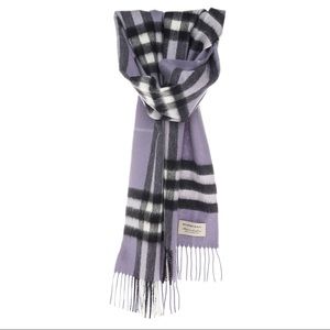 NEW Lavender Burberry Scarf